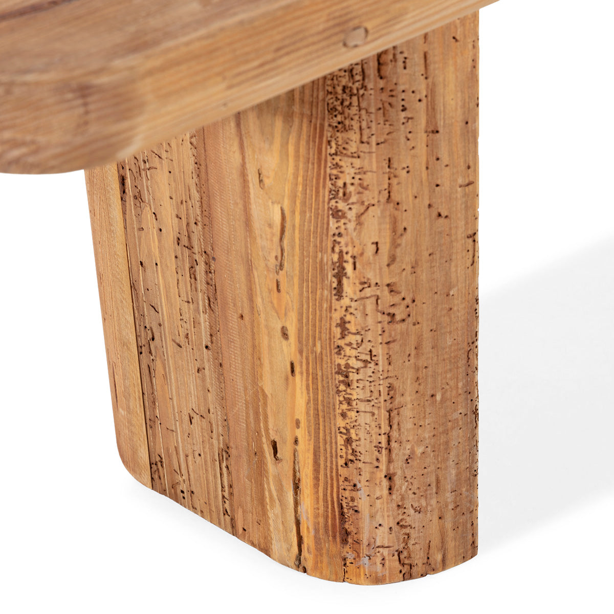 Banco de madera de pino recuperado Sesimbra
