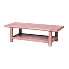Mesa de centro rosa de pino Zhuxia