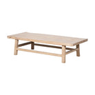 Mesa de centro natural de pino Meian