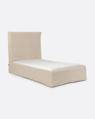 Cama con funda de lino Grazalema