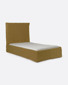 Cama con funda de lino Grazalema