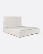 Cama con funda de lino Grazalema
