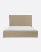 Cama con funda de lino Grazalema
