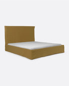 Cama con funda de lino Grazalema