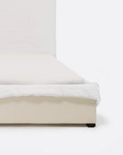Cama con funda de lino Grazalema