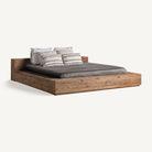 Cama de madera de pino reciclado Orient
