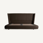 Cama de piel marrón Biniparratx