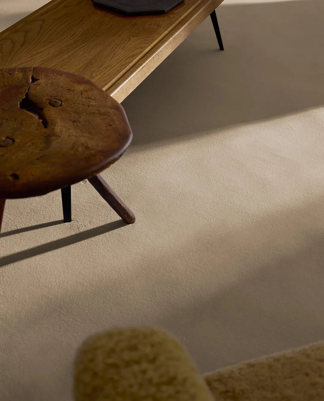 Alfombra rectangular de lana Annabelle