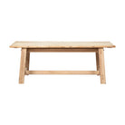 Mesa de comedor antigua natural de olmo 206 cm Tamarisco