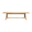 Mesa de comedor antigua natural de olmo 286 cm Honglin
