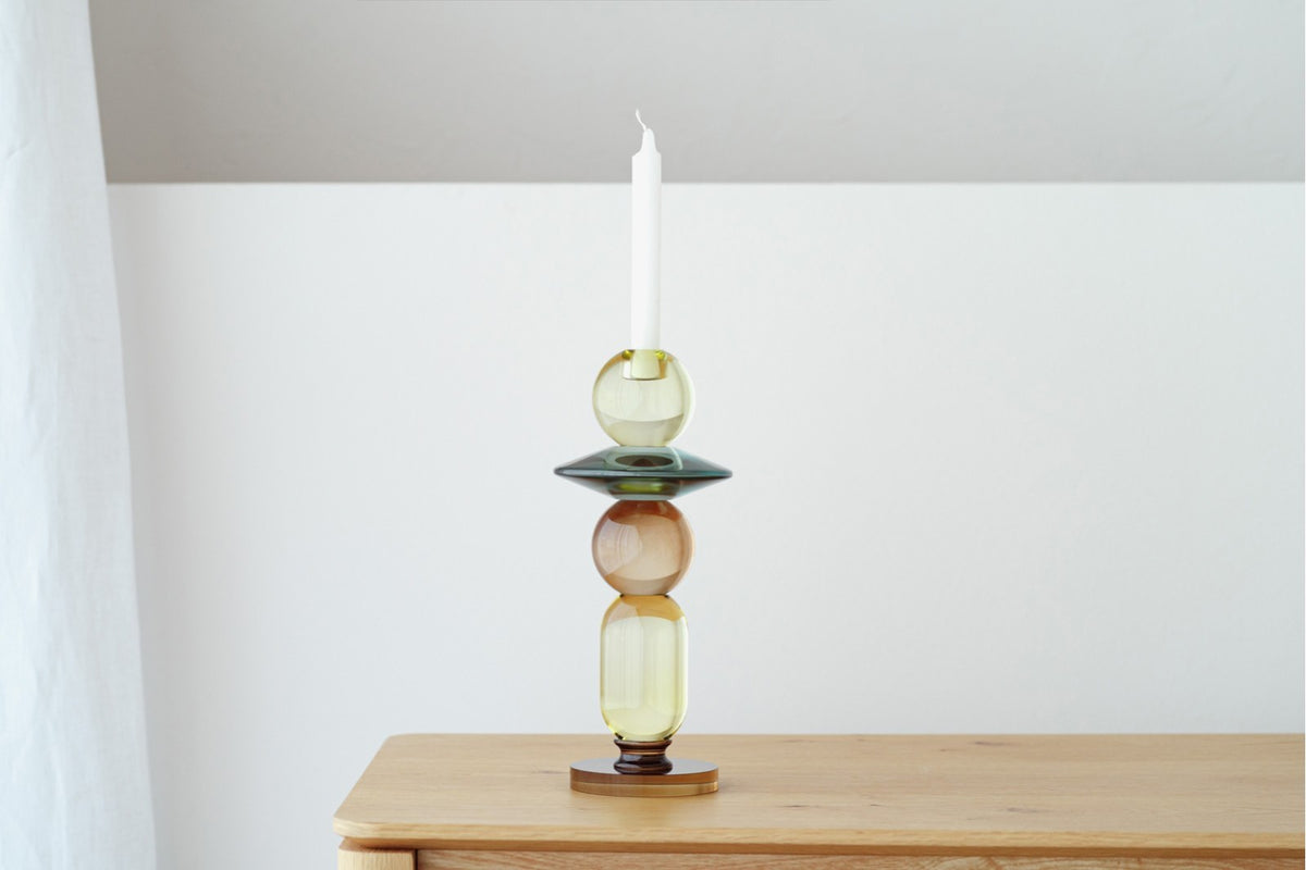 Candelabro Codos - #pino_y_jacaranda#