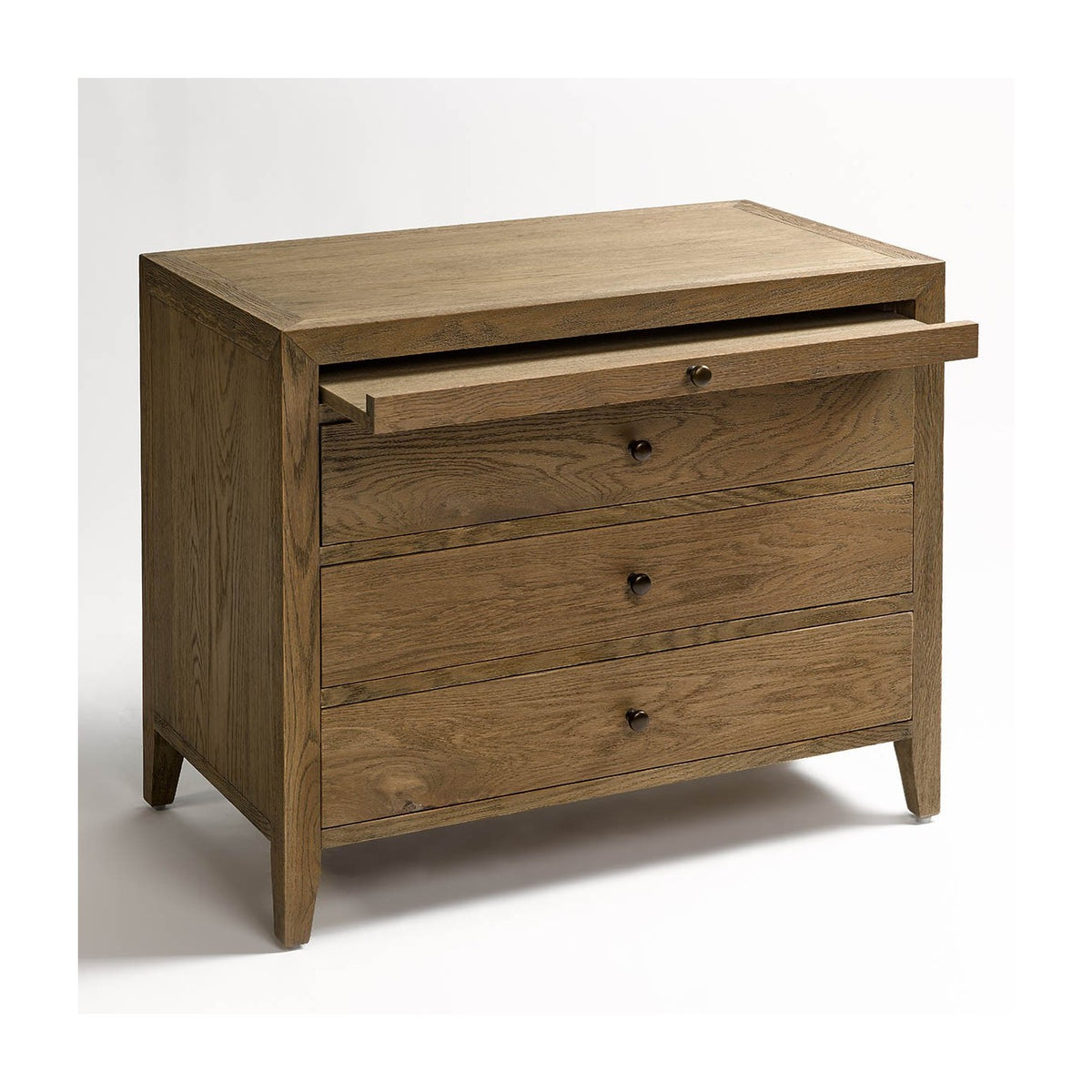 Cómoda de roble natural con cajón bandeja Cuevas del Becerro