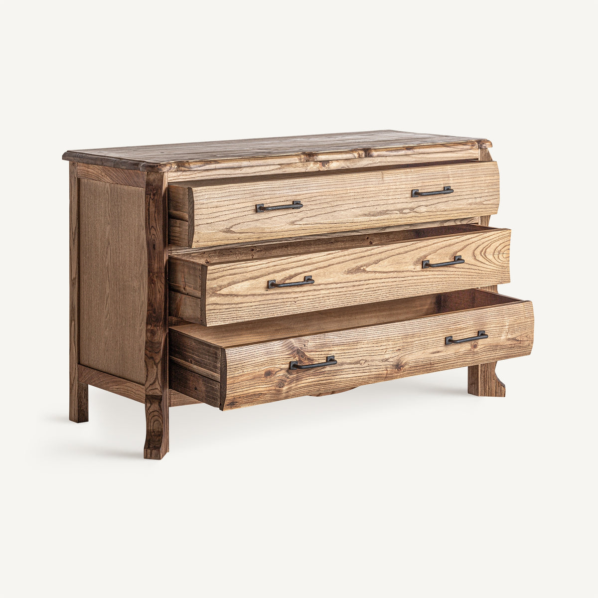 Cómoda de madera de olmo Biniancolla