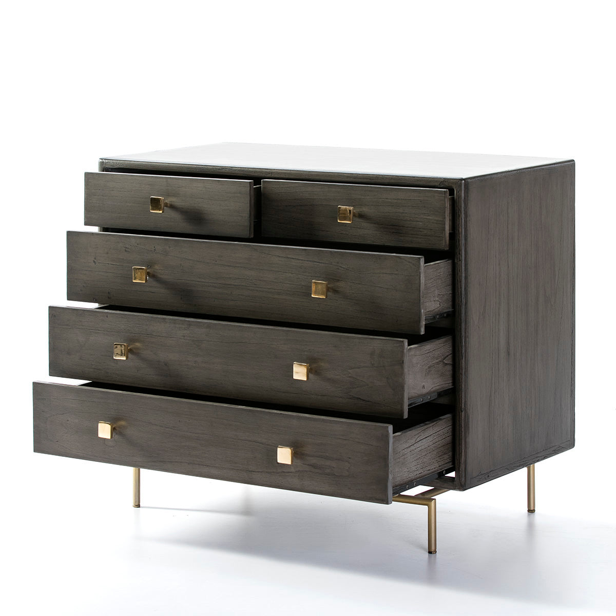 Cómoda de madera y metal Chamberí