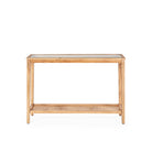 Consola de madera y ratán Kalymnos