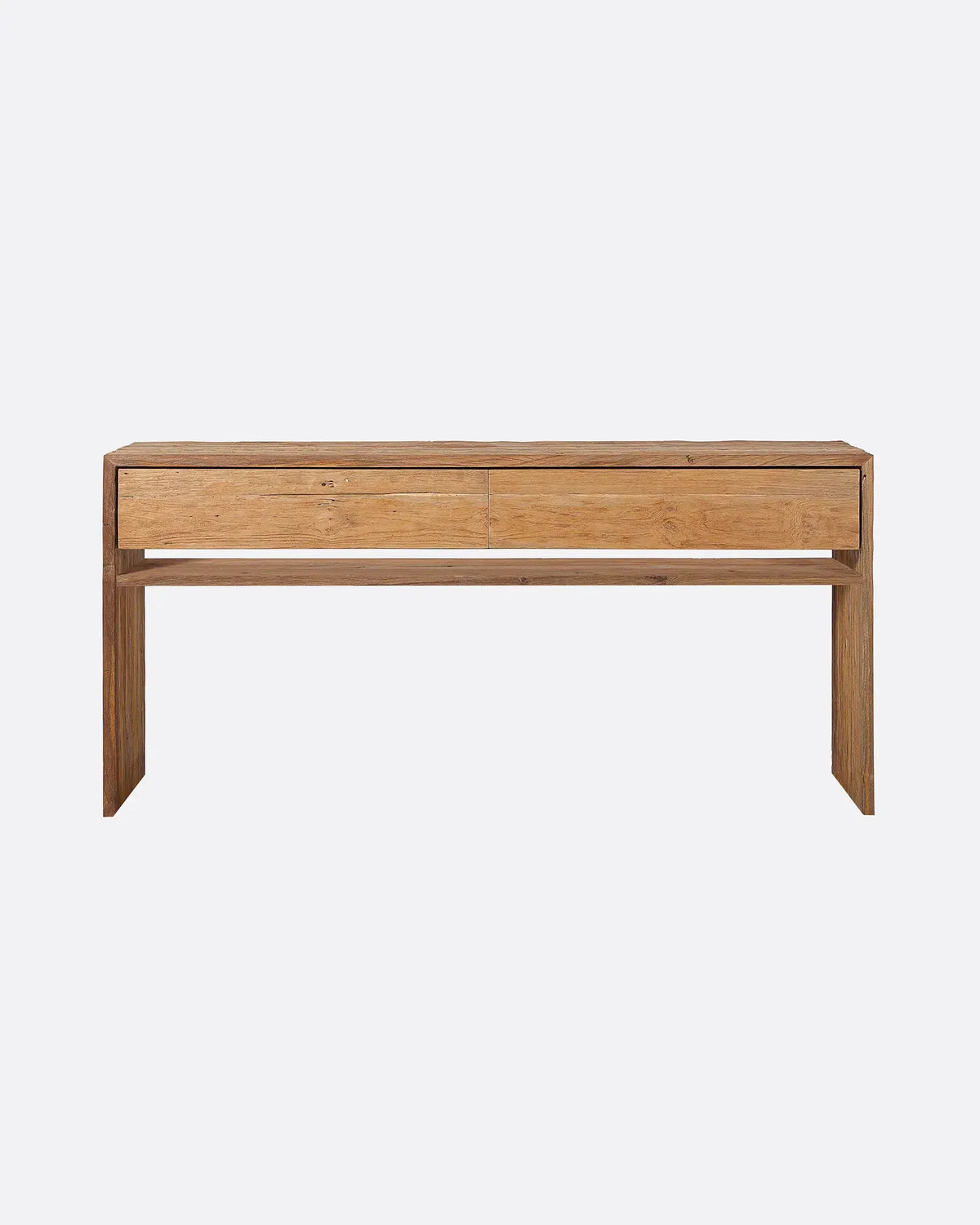 Consola de teca reciclada Olvera