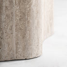 Consola de travertino beige Cope