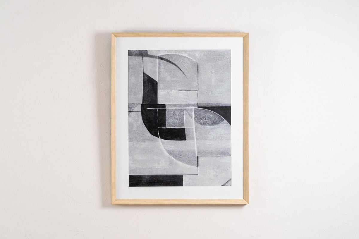 Cuadro Abstracto Roviano - #pino_y_jacaranda#