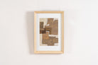 Cuadro Abstracto Tierras - #pino_y_jacaranda#