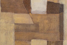 Cuadro Abstracto Tierras - #pino_y_jacaranda#