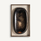 Cuadro de madera de mango y hierro Castelmola 63 x 107 cm