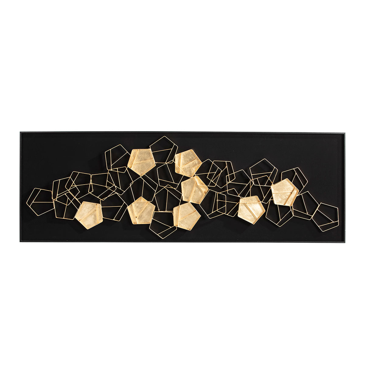 Cuadro de madera y metal Estrella