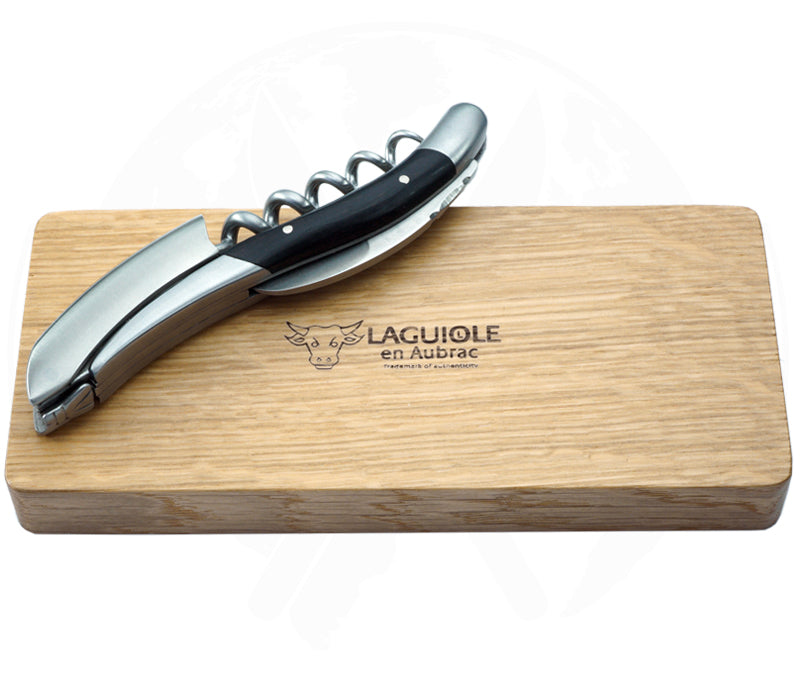 Sacacorchos sommelier Laguiole en Aubrac ébano