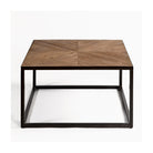 Mesa auxiliar de pino y metal Frigiliana