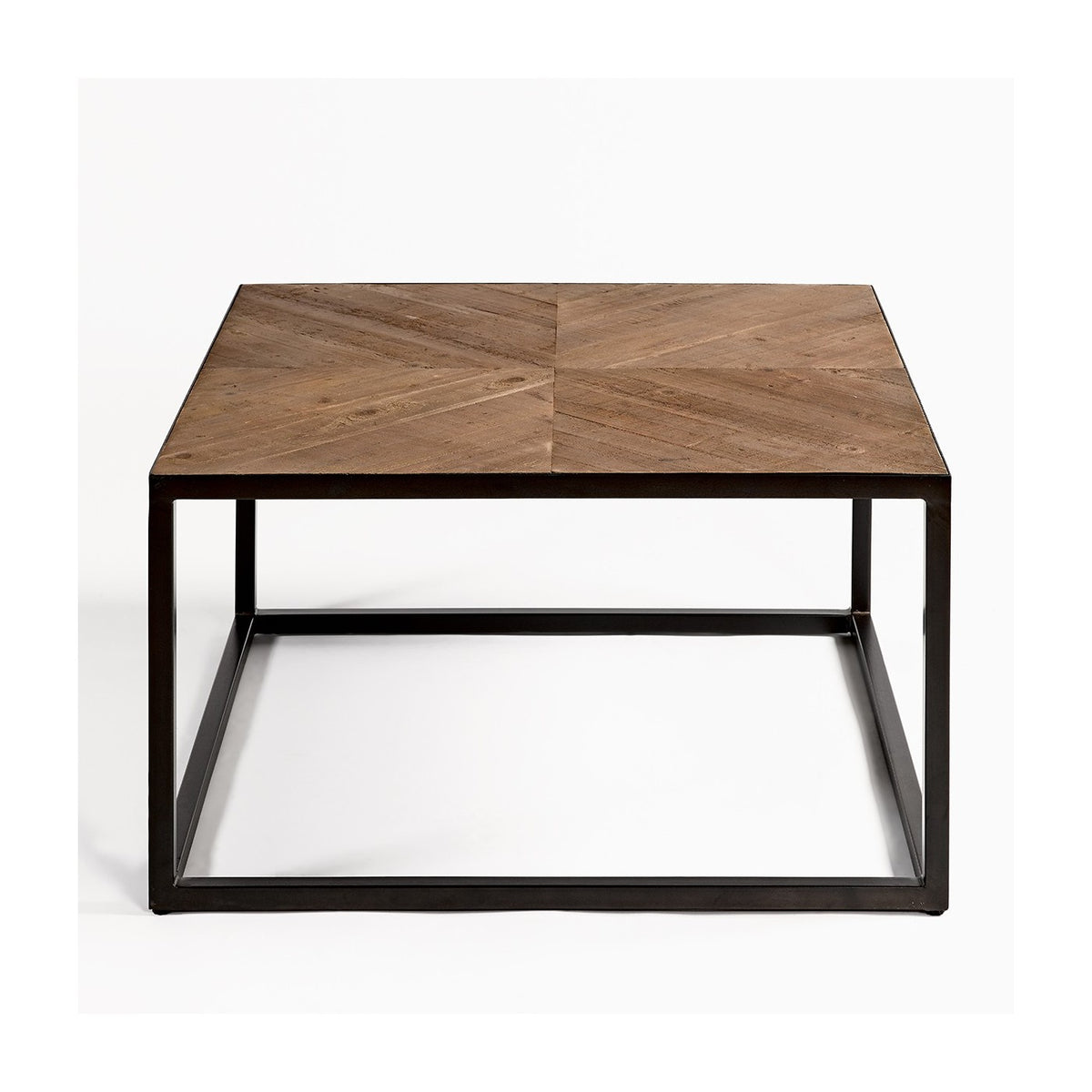Mesa auxiliar de pino y metal Frigiliana