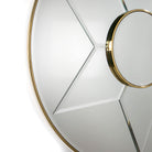 Espejo de cristal y metal Carnide