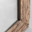Espejo de madera de teka Kamari 121 x 202 cm