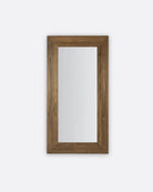 Espejo rectangular de teca reciclada Erosi