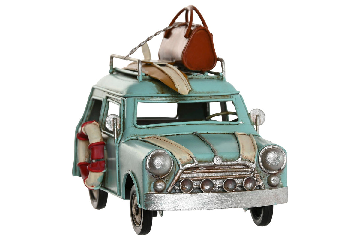 Figura Decorativa Coche con Equipaje - #pino_y_jacaranda#