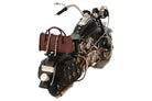 Figura Decorativa Harley con Maleta - #pino_y_jacaranda#