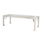 Mesa de centro blanca de pino Murta