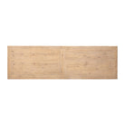 Mesa de comedor natural de pino 400 cm Chenling
