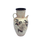 Jarrón de porcelana con motivos decorativos Pría