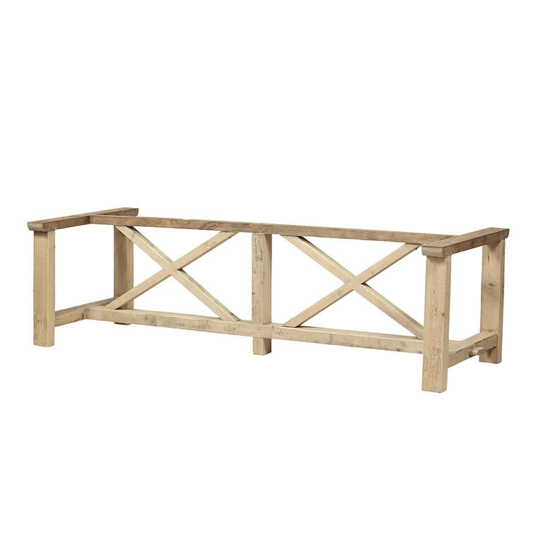 Mesa de comedor natural de pino 300 cm Mingxin