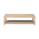 Mesa de centro natural de pino Fangzhen
