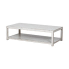 Mesa de centro blanca de pino Fangxia