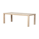 Mesa de comedor natural de pino Honglan
