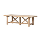 Mesa de comedor natural de pino 250 cm Serbal