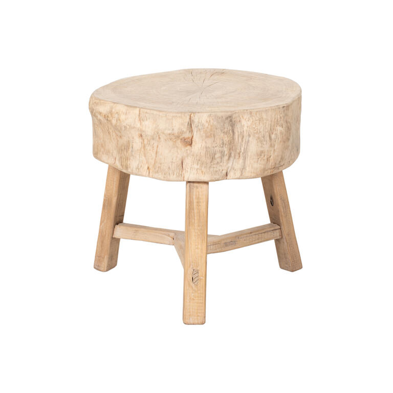 Mesa de centro natural de álamo Focha