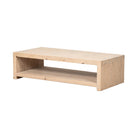 Mesa de centro natural de pino Ánade