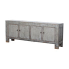 Cómoda gris de pino con 4 puertas Shuqing