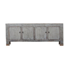 Cómoda gris de pino con 4 puertas Shuqing