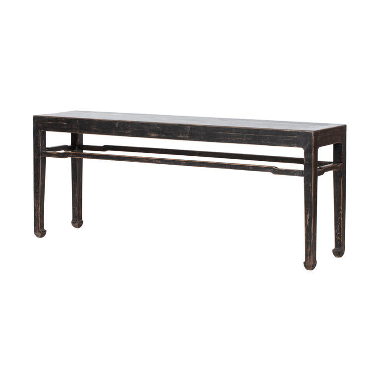 Consola negra de pino Hongning