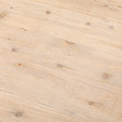 Mesa de comedor ovalada natural de pino Zampullín