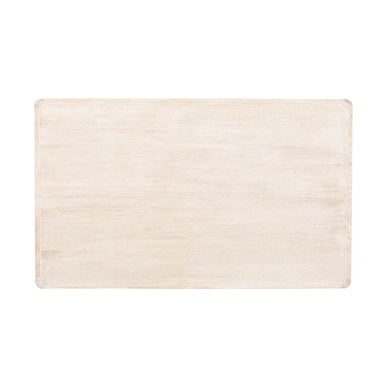 Mesa de centro blanca de pino Shanya