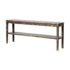 Consola negra de pino Taguluche